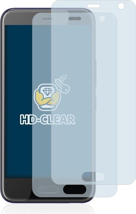 Actual product image BROTECT Screen Protector Clear (2 Piece, HTC U11 Life)