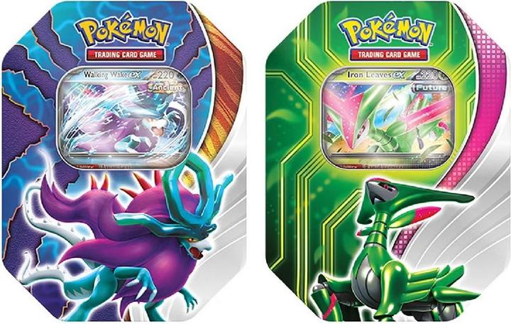 Actual product image Pokémon Paradox Clash ex Tin (English, Tin)