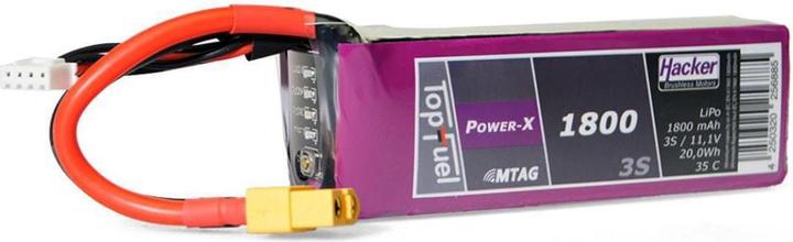 Image du produit Hacker LiPo Pack TF Power-X 1800mAh 3S MTAG (11.10 V, 1800 mAh)