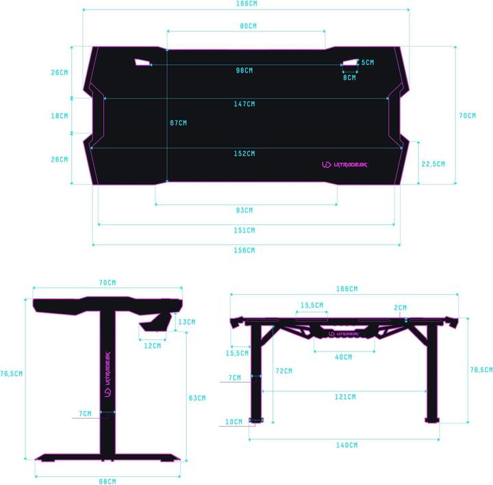 Produktbild Ultradesk Force