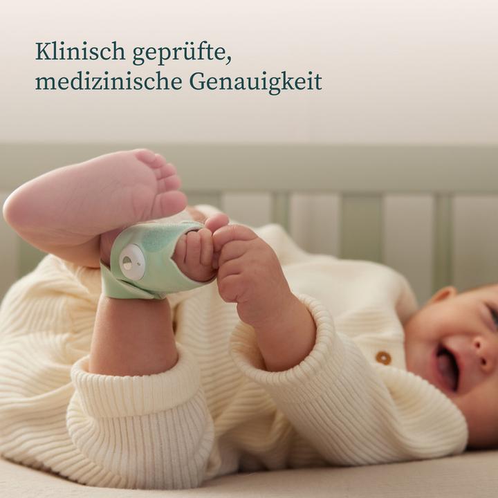 Produktbild Owlet Dream Sock Smart Sock für Baby, Bedtime Blue + Cam 2 (Babyphone mit Kamera)