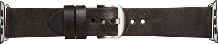 Produktbild dbramante1928 Bornholm - Watch Strap 44mm - Dark Brown/Silver (44 mm, Leder)