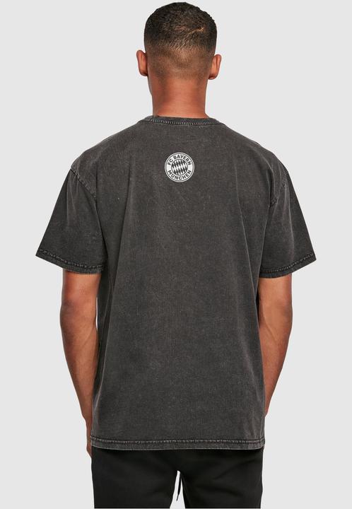 Image du produit FC Bayern München Logo Outlines Acid Washed Heavy Oversize Tee - 115237 (XL)