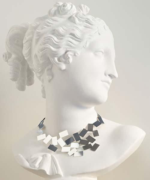 Image du produit Alessi Collier Fiato sul collo (Acier inoxydable, brillant poli)