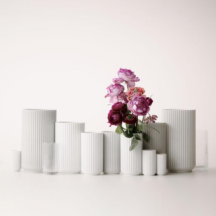 Produktbild Lyngby Vase weiss (1 x, Ø 17 x 31 cm)