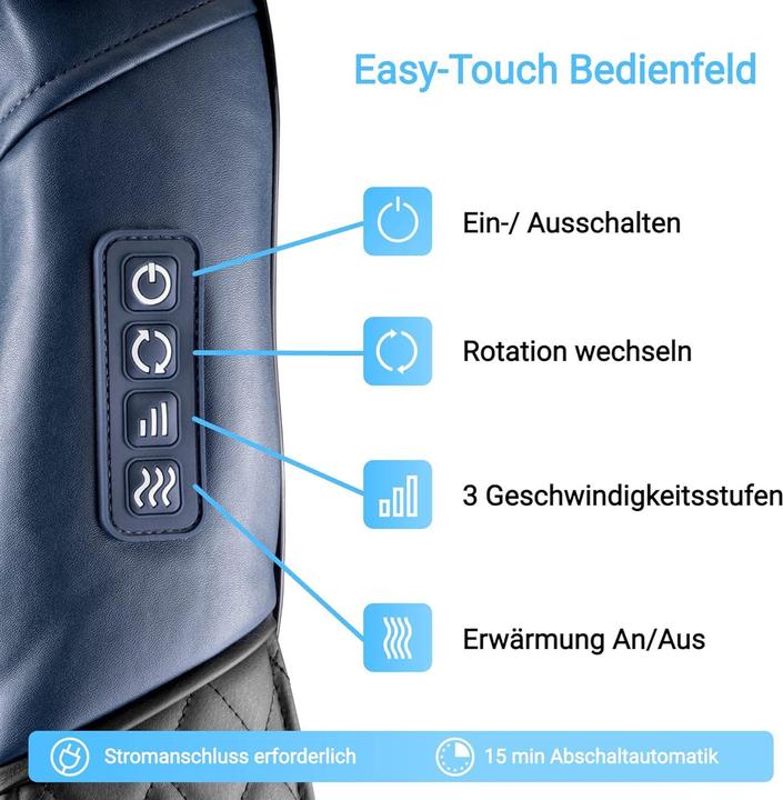 Produktbild Fitleap Nackenmassagegerät, Shiatsu Massagegerät für Muskelschmerzlinderung