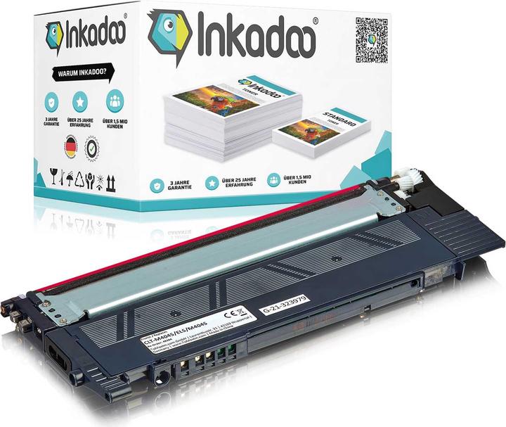 Image du produit Inkadoo Toner compatible de remplacement Samsung CLT-404S/ELS pour Samsung Xpress C 430 Xpress C 480 (M)
