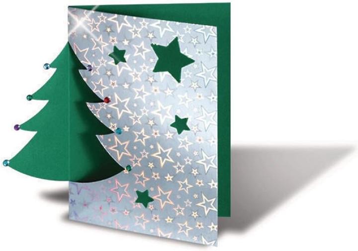 Actual product image Folia Holographic cardboard assorted (230 g/m², 5 x, 25 x 35 cm)
