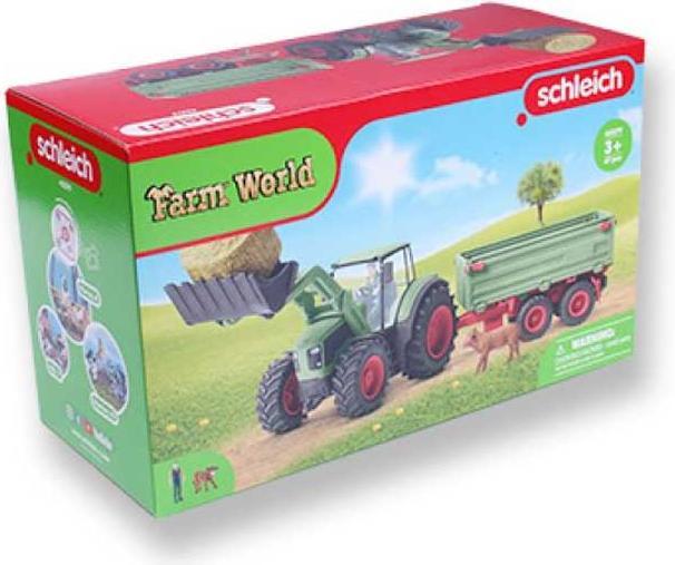 Image du produit Schleich Tracteur avec remorque