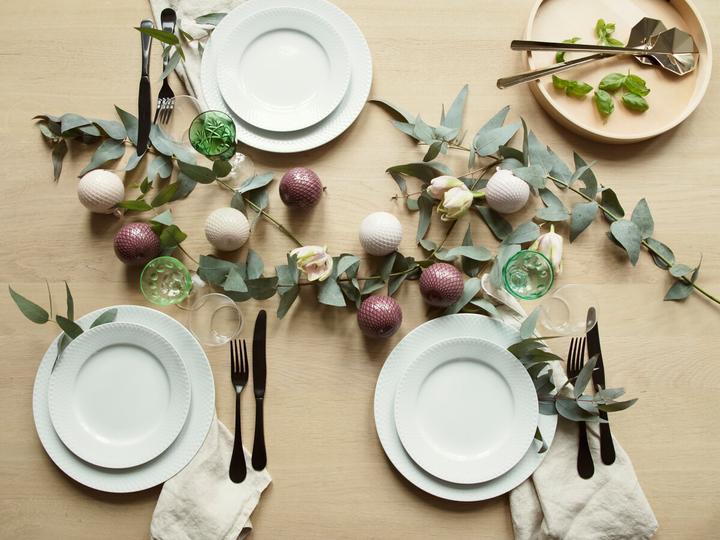 Produktbild Holmegaard Lyngby Porcelaen Rhombe Dekorationskugel