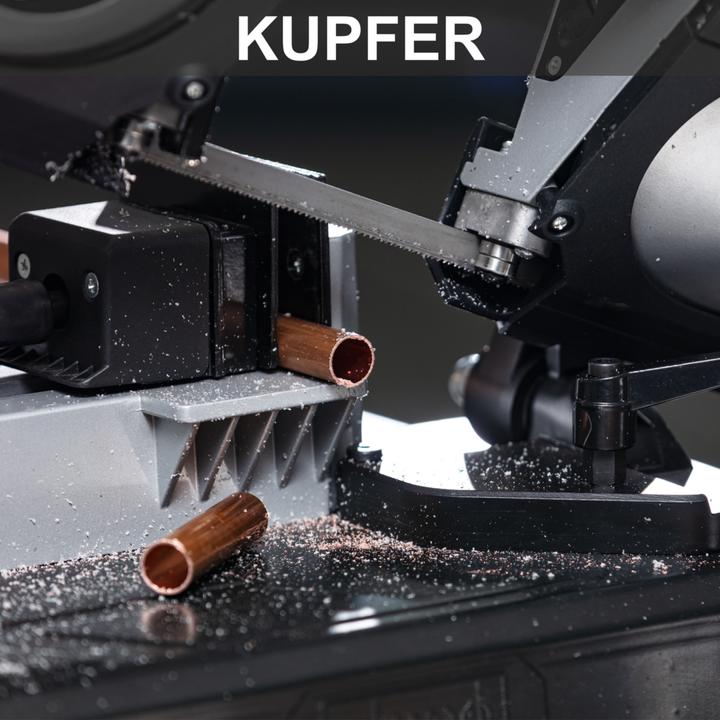 Produktbild Scheppach Metall-Bandsäge 1141 mm inkl. variabler Geschwindigkeit, Laser, LED & Untergestell