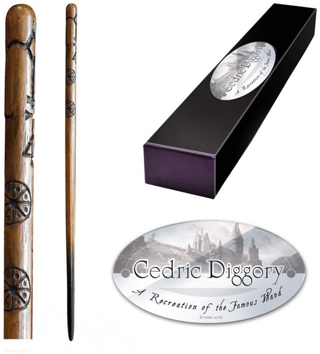 Actual product image Noble Collection Harry Potter Wand Cedric Diggory (Character Edition)