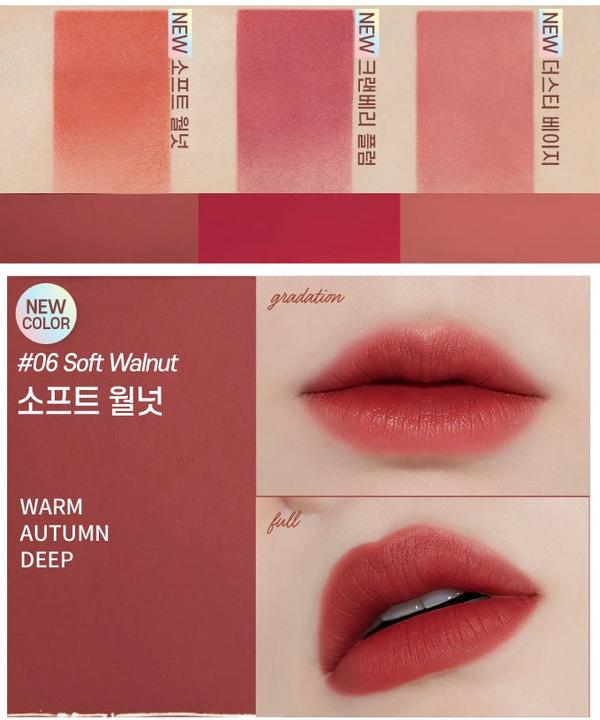 Immagine prodotto Etude House House Fixing Tint 11 Rose Blending Long Lasting High Pigmented Liquid Lipstick Waterproof Lightweigh (11 Miscelazione di rose)