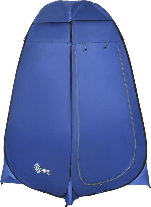 Produktbild Swisshandel24 Pop up Toilettenzelt Mobiles Camping Duschzelt Umkleidezelt mit Innentasche Duschkabine Wasserfest P (1 Person)