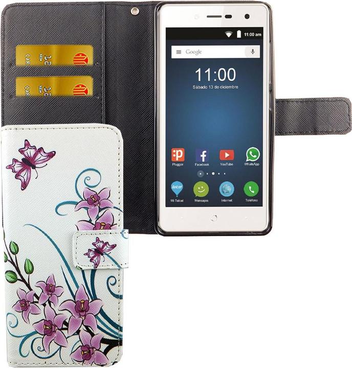 Produktbild König Design Hülle Handy Schutz für ZTE Blade L7 Case Cover Tasche Wallet Etui Handyhülle Neu (ZTE Blade L7)