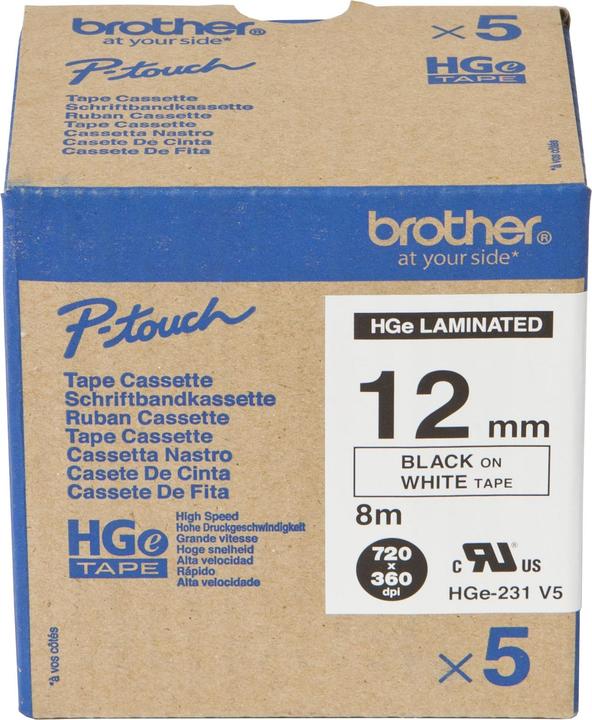 Produktbild Brother Hge-231 (1.20 cm, Schwarz, Weiss)