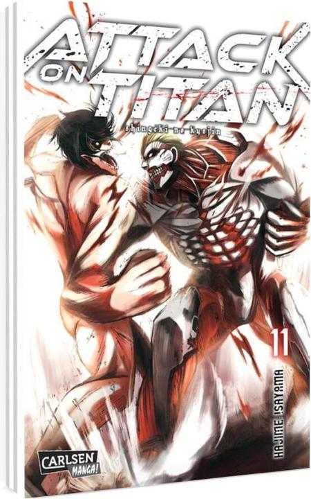 Actual product image Attack on Titan, Band 11 (German, Hajime Isayama, 2015)