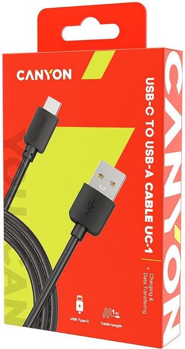 Immagine prodotto Canyon Cavo Standard USB Type-C, Lunghezza 1m (1 m, USB 2.0)