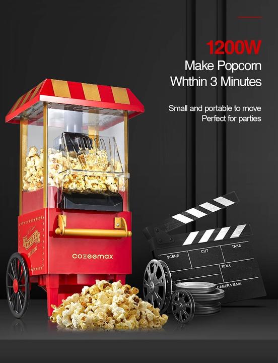 Produktbild Cozeemax Popcornmaschine