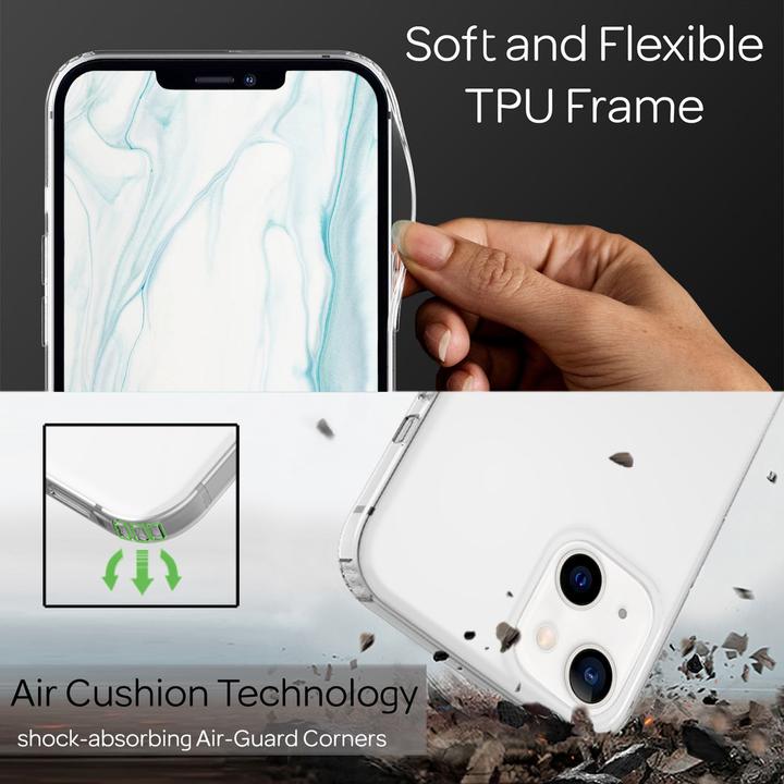 Produktbild Nalia Klare Transparente Hybrid Hülle (Apple iPhone 14)
