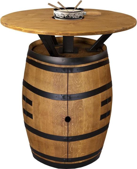 Produktbild Bodega Stehtisch Barfass und Fonduerechaud "Alpage"