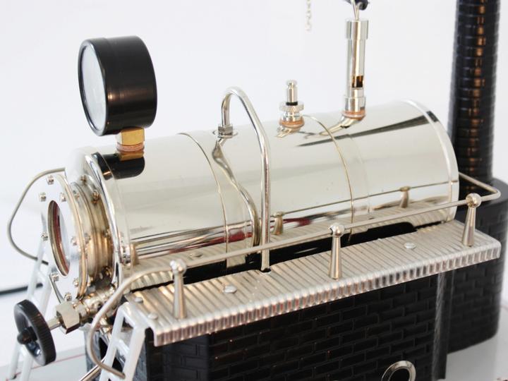Actual product image Wilesco D22 Steam engine with steam chimney