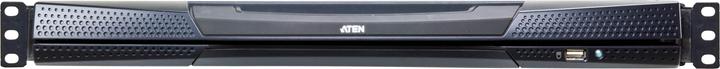 Actual product image Aten KL1508AiM KVM Over IP Switch, 8 Port, 43cm LCD, VGA, PS/2-USB, DE-Layout