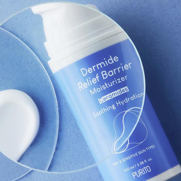 Actual product image Purito Dermide Relief Barrier Moisturizer Moisturizing And Regenerating Face And Body Cream 100Ml (Body cream, 100 ml)
