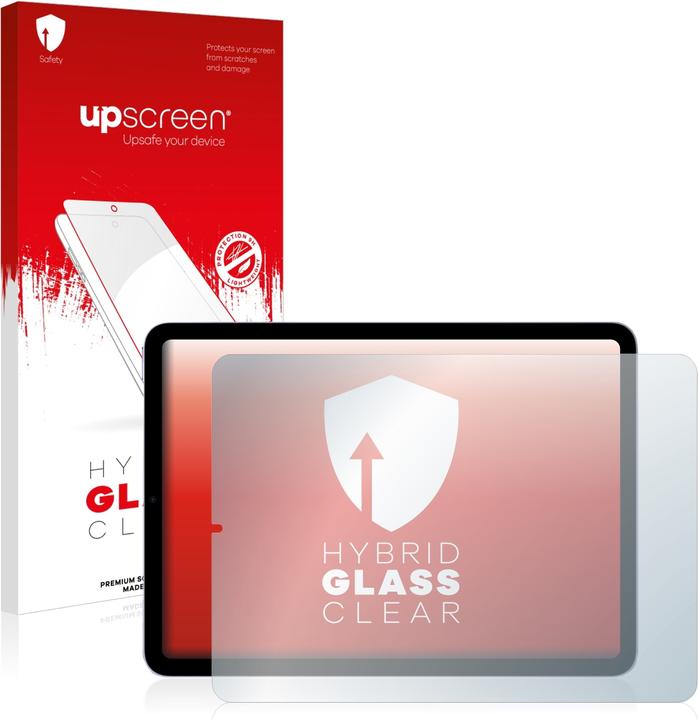 Actual product image upscreen Scratch Shield Glass (1 Piece, IPad Air 5 WiFi Cellular 2022 (5th generation))
