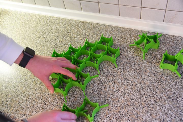 Image du produit Froli Porte-tout, set de 16 pièces, vert