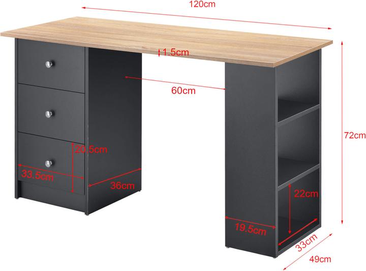 Immagine prodotto En.Casa Lviv (120 x 49 x 72 cm)