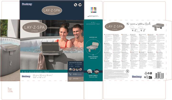 Actual product image Bestway LAY-Z-SPA 4-in-1-Tablett