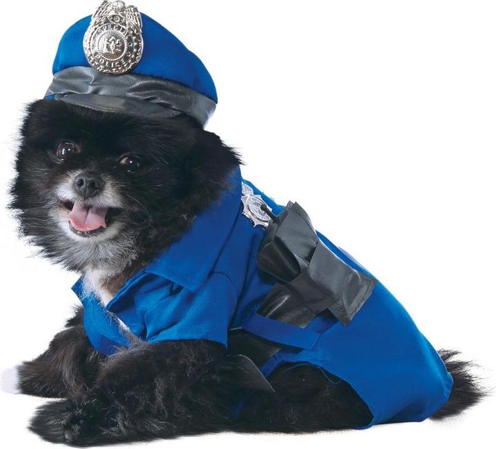 Immagine prodotto Bristol Novelty Abito per Cani Polizia (L, Costume per cani)