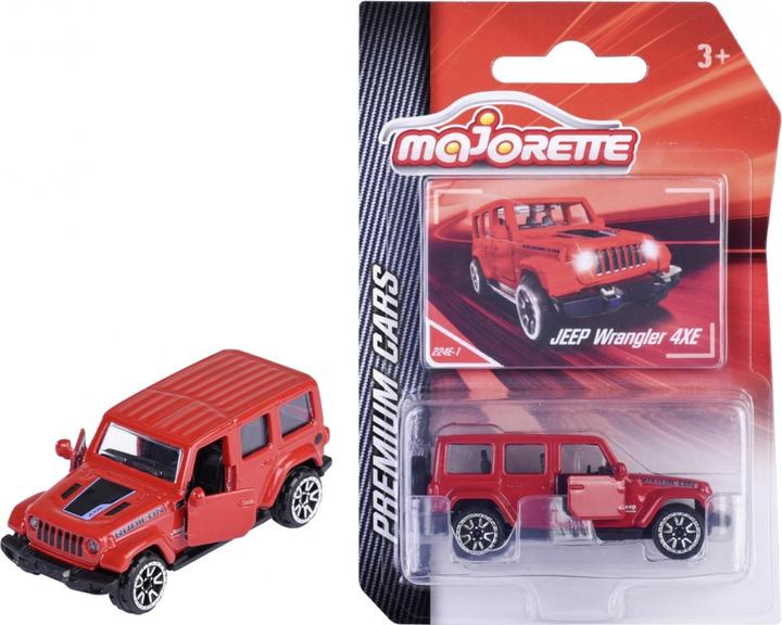 Produktbild Majorette Jeep Wrangler, red