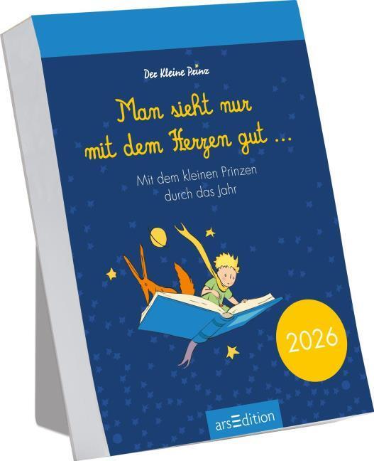 Produktbild Abreisskalender Man sieht nur mit dem Herzen gut... 2026 (Deutsch)