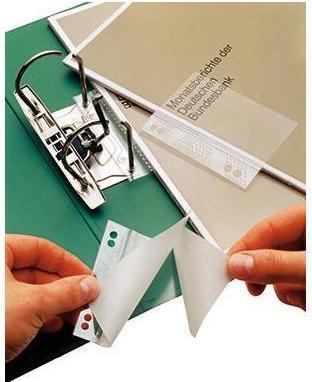 Produktbild Veloflex Heftstreifen Doppelheftfix Masse: 6 x 10 cm (B x H) Werkstoff: Polypropylen