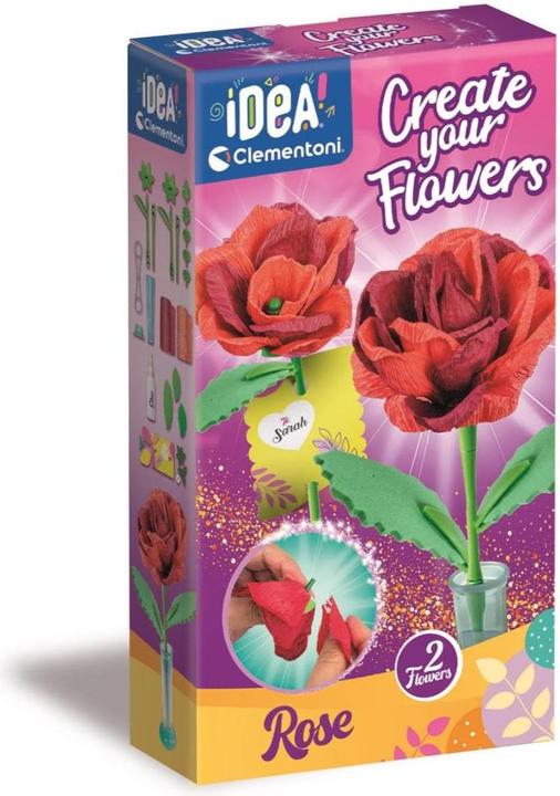 Clementoni Blumen Machen Rose