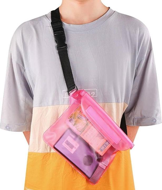 Immagine prodotto Cover-Discount Borsa impermeabile Dry Bag per smartphone e piccoli oggetti arancione (0.30 l)