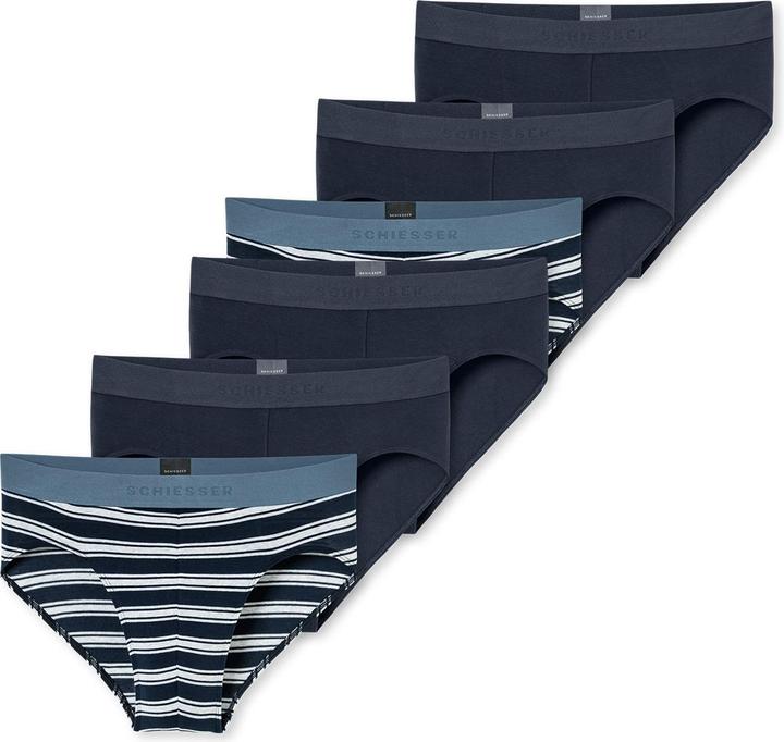 Immagine prodotto Schiesser 6er Pack 95/5 Cotton Rio Slip / Unterhose (8, XXL, confezione da 6)