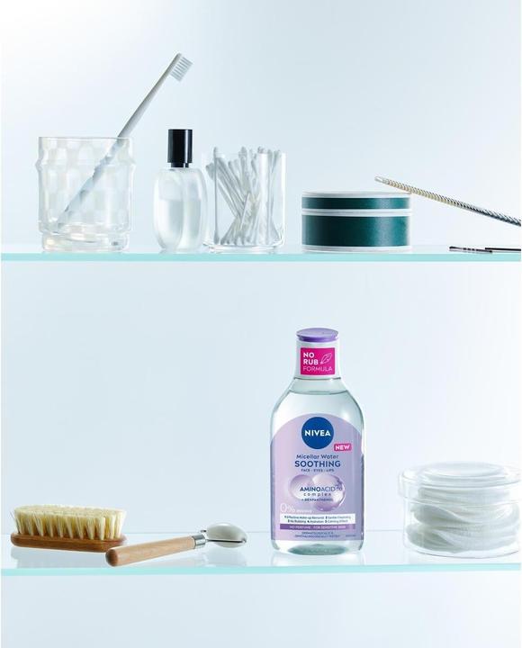 Actual product image NIVEA Soothing micellar water (Micelle water, 400 ml)