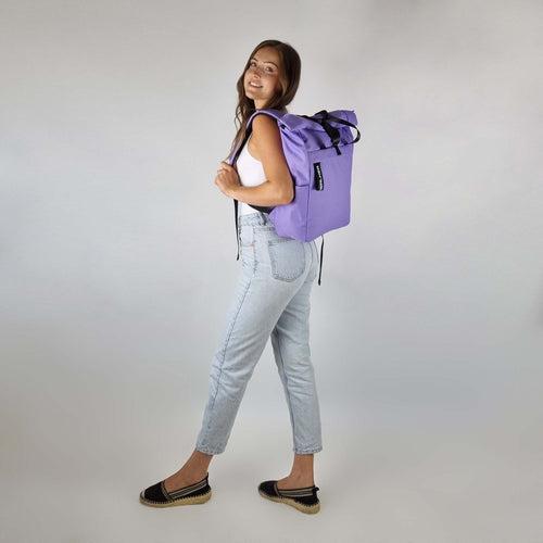 Actual product image Walker Roll Top Leisure Backpack 20 - 23 l, Purple (23 l)