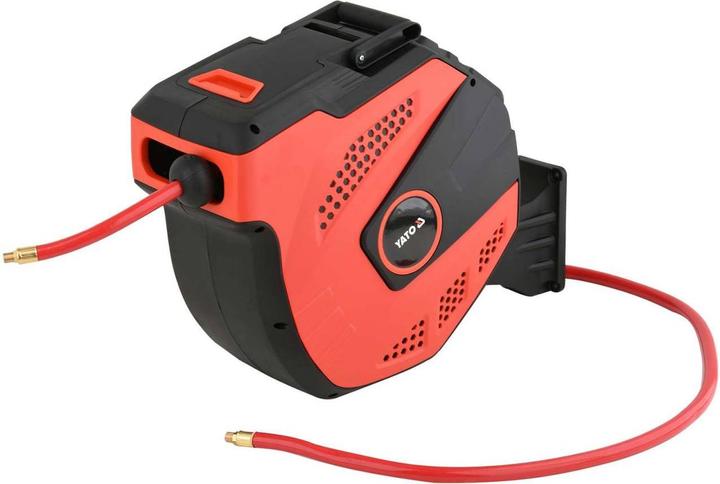 Produktbild Yato Profi Druckluft-Automatik-Schlauchtrommel 15m Ø12,5mm YT-24246