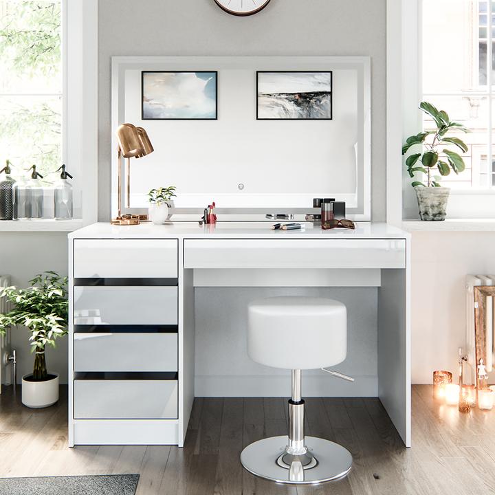 Produktbild Vicco Sherry mit Hocker und Beleuchtung (120 x 55 x 75 cm)