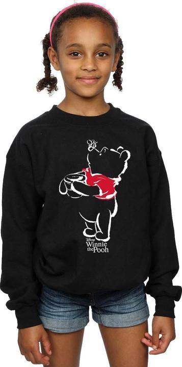 Actual product image Disney Girls Winnie The Pooh Drawing Sweatshirt (140, 146)