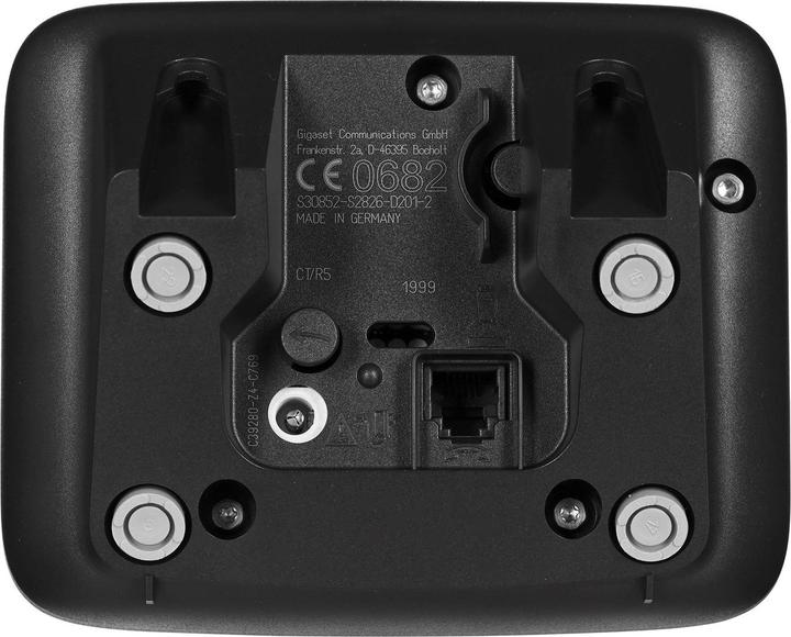 Actual product image Gigaset SIEMENS WIRELESS PHONE AL117A BLACK (S30852-H2826-D201)