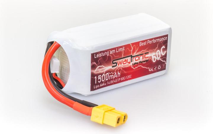 Image du produit Swaytronic Batterie FPV Sway (14.80 V, 1500 mAh)