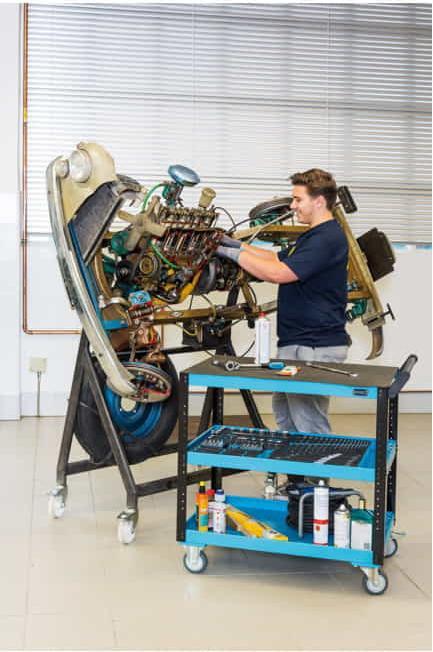 Actual product image HAZET Service trolley Tool trolley Assistent 167-3 (150 kg)