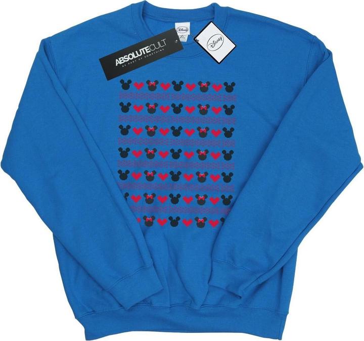 Produktbild Disney Mickey And Minnie Christmas Hearts Sweatshirt (XXL)