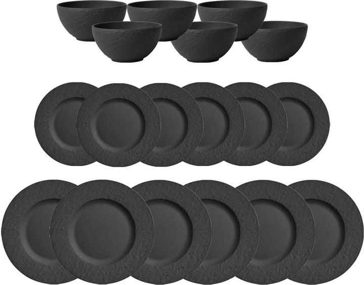 Produktbild Villeroy & Boch Tafelservice Manufacture Rock (18 Stück)