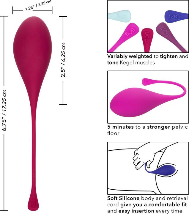 Produktbild CalExotics Kegel Training 5 Pcs